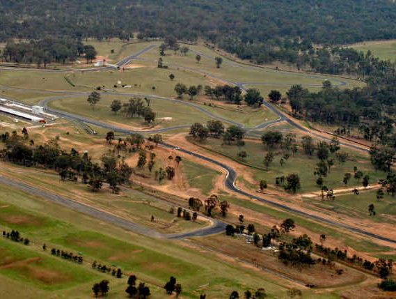 Top Gear host Jeremy Clarkson is set to drive a V8 Supercar at Warwick’s Morgan Park Raceway.
